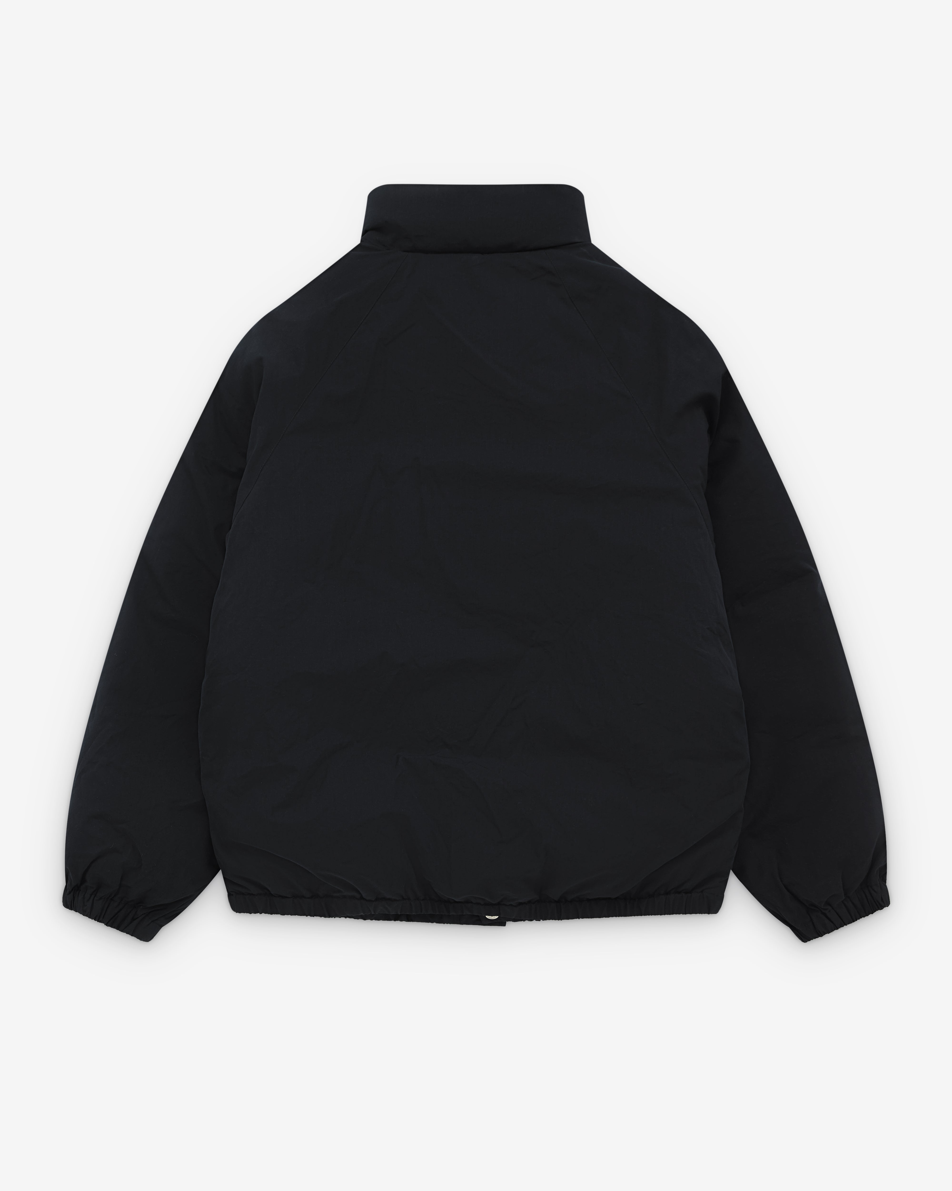 A.Presse: Men's Silk Ripstop Ski Down Jacket (Black) | DSML E-SHOP