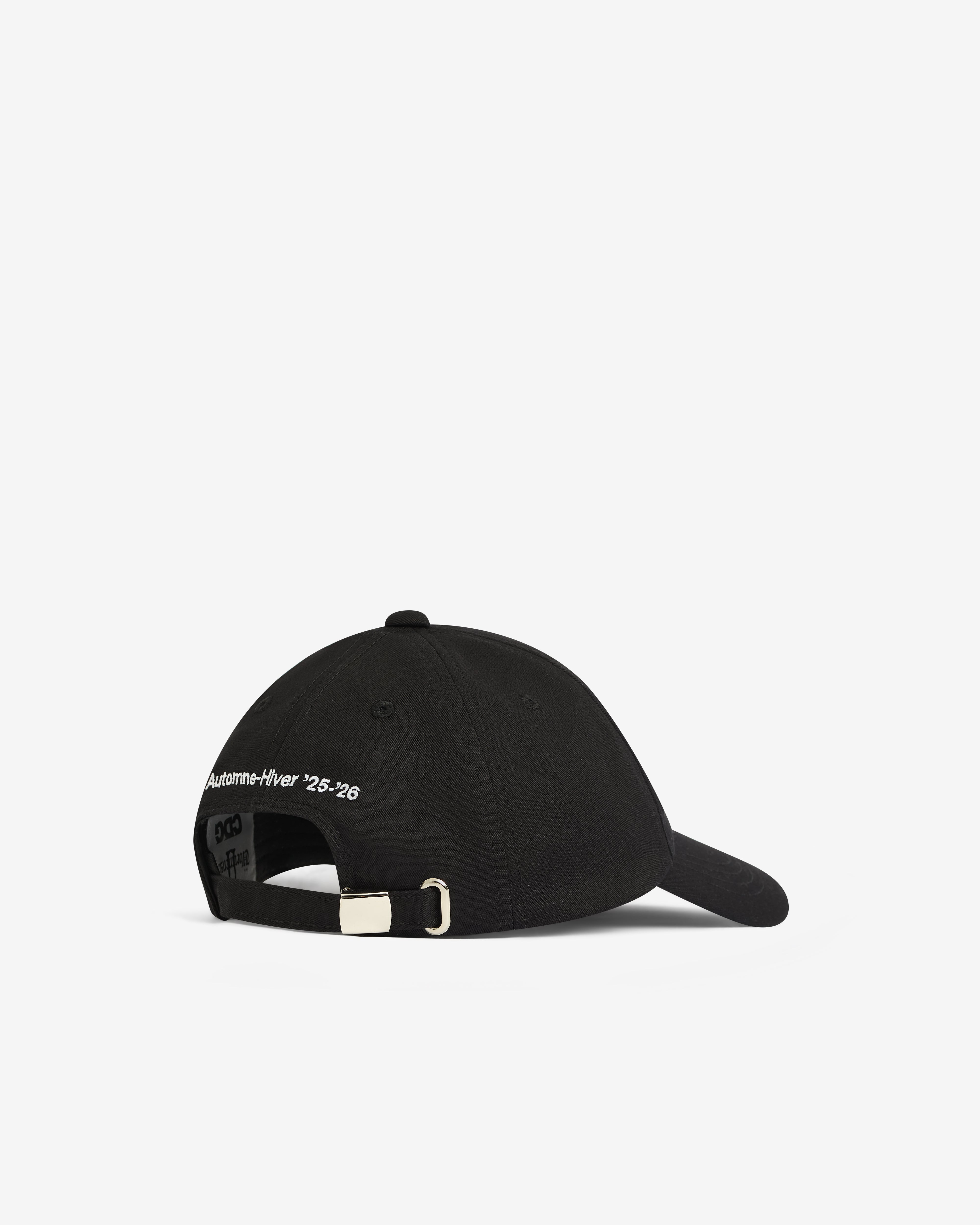 CDG: G-DRAGON Übermensch Embroidered Cap (Black) | DSML E-SHOP