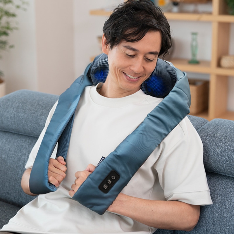 3Dネックマッサージャープレミアム(ブルーライフモデル) | ドクター