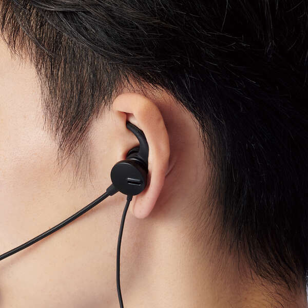 カナル型両耳ノイズリダクションヘッドセット | エレコムダイレクト