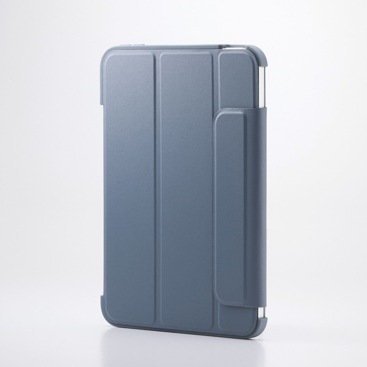 iPad mini(A17 Pro) フラップケース 薄型軽量 カラーエッジ 背面クリア