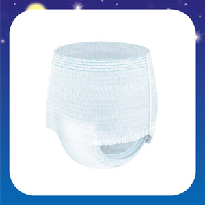 アテント 夜1枚安心うす型パンツはき心地すっきり 男女共用L18枚