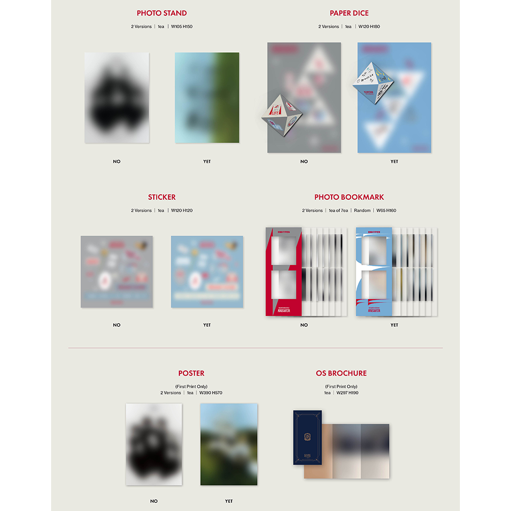 DIMENSION : ANSWER (YET VER.) - ENHYPEN Store