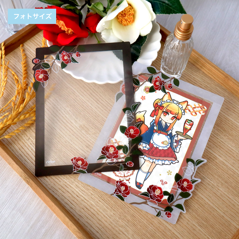 硬質ケース カードサイズ 紅椿に夜| FUKUYA ONLINE フクヤオンライン