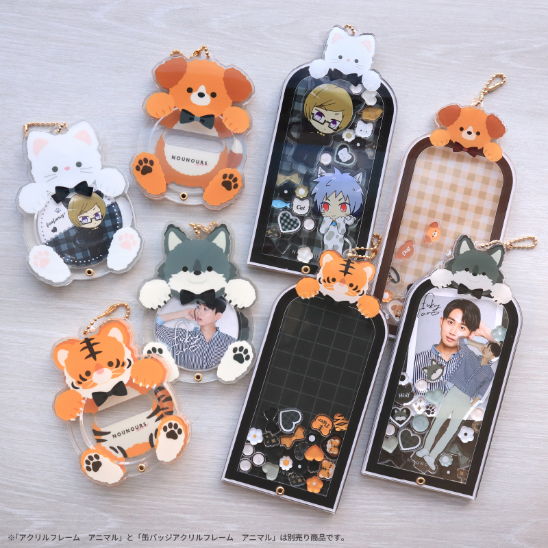 缶バッジアクリルフレーム アニマル ねこ| FUKUYA ONLINE フクヤオンライン