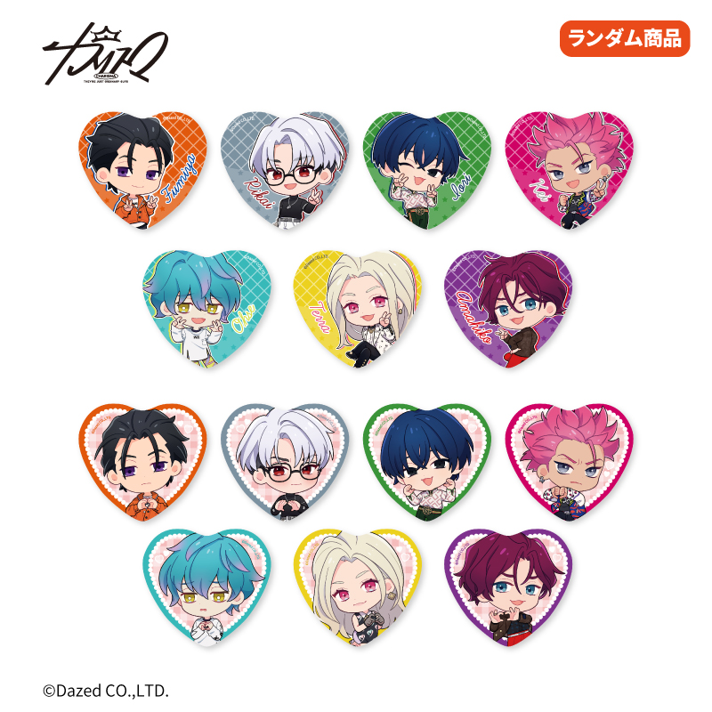 カリスマ×fanfancy+ ハート缶バッジ| FUKUYA ONLINE フクヤオンライン