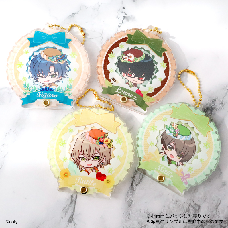 魔法使いの約束×fanfancy+ 缶バッジアクリルフレーム ホワイト| FUKUYA