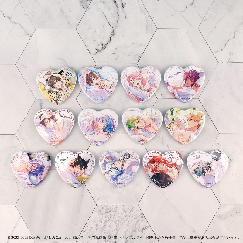 NU: Carnival - Bliss×fanfancy+ ハート缶バッジ| FUKUYA ONLINE