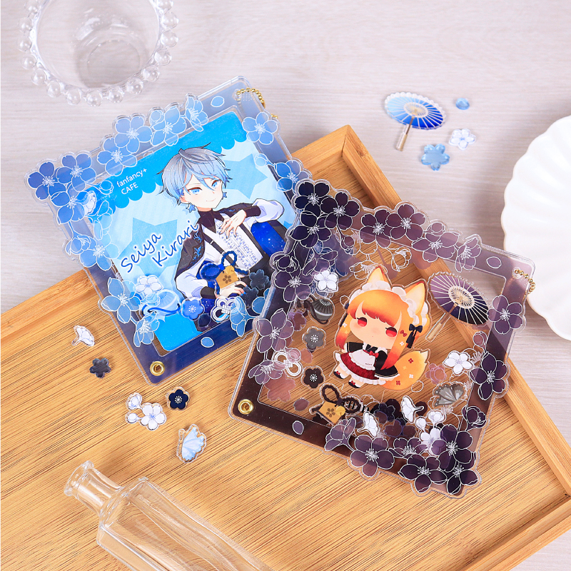 桜アクリルフレーム コースターサイズ 紫色| FUKUYA ONLINE フクヤ