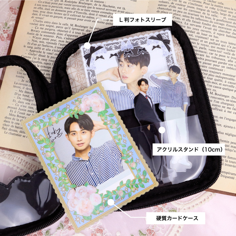 マルチポーチ ハートチャーム ブラック| FUKUYA ONLINE フクヤオンライン