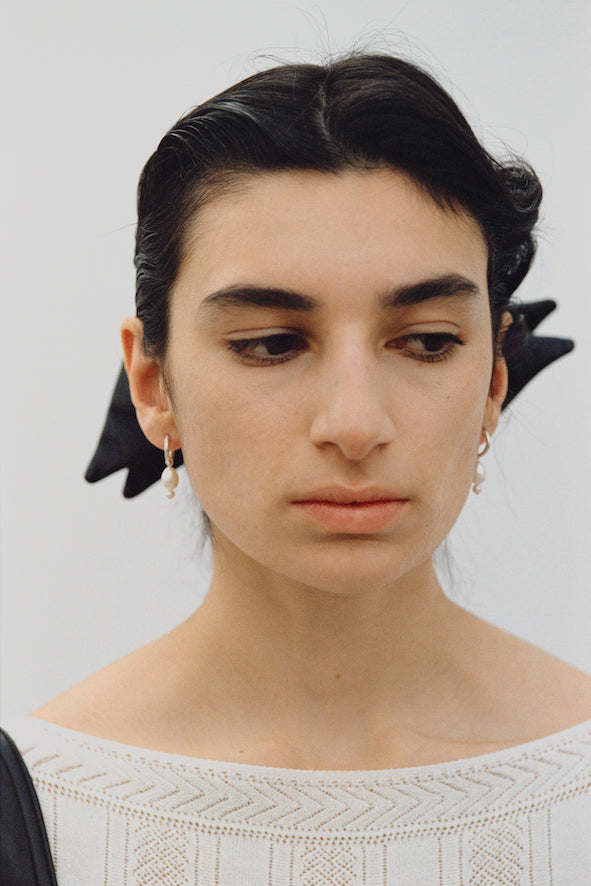 VELVET BOW HAIR CLIP – FETICO Official Online Shop