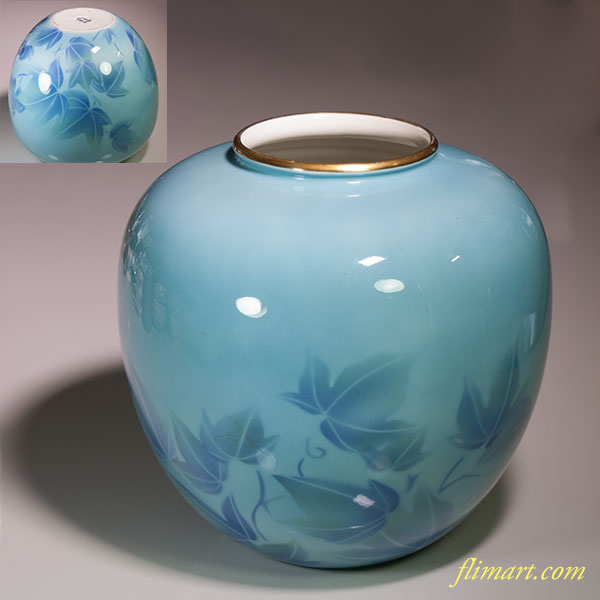 深川製磁色絵彩磁花瓶 | 和食器リサイクル通販専門店フリマート