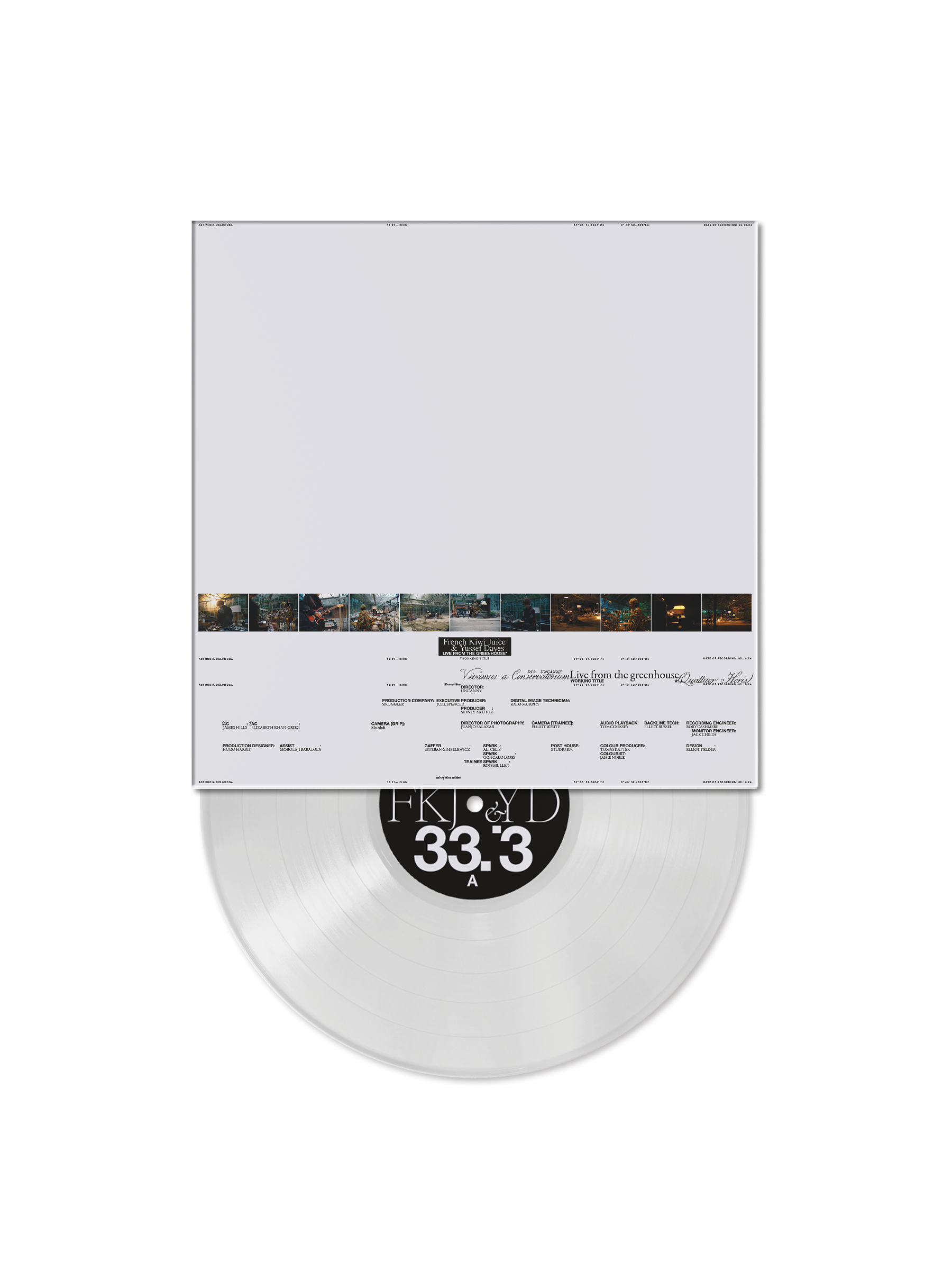 FKJ & Yussef Dayes - 'Live from the Greenhouse' Vinyl (Limited Edition