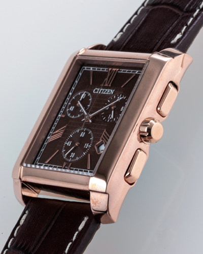 シチズン エコ・ドライブ スクエアクロノ | がくぶん特選館｜創業100周年