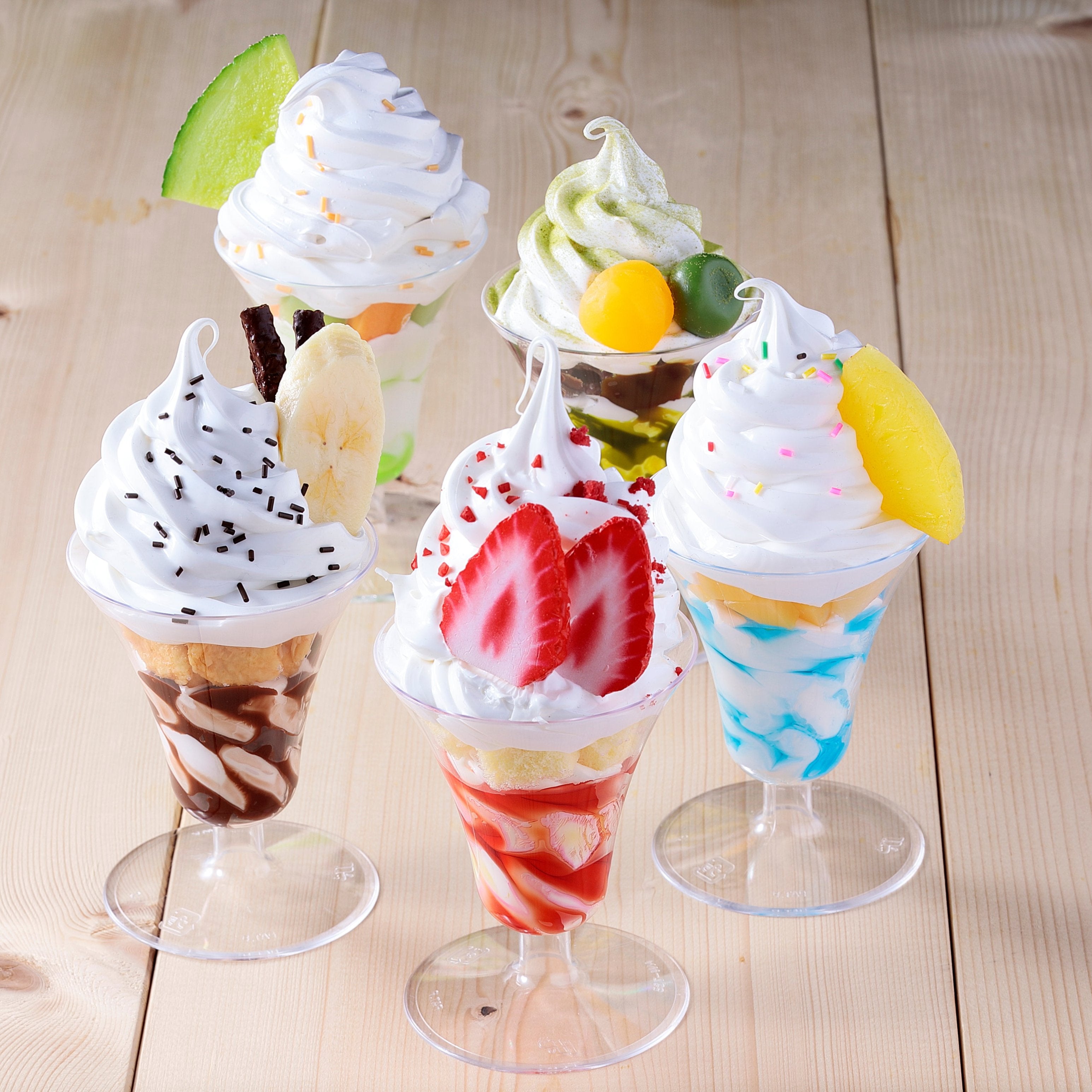 自分で作る食品サンプル製作キット｜さんぷるん チョコレートパフェ