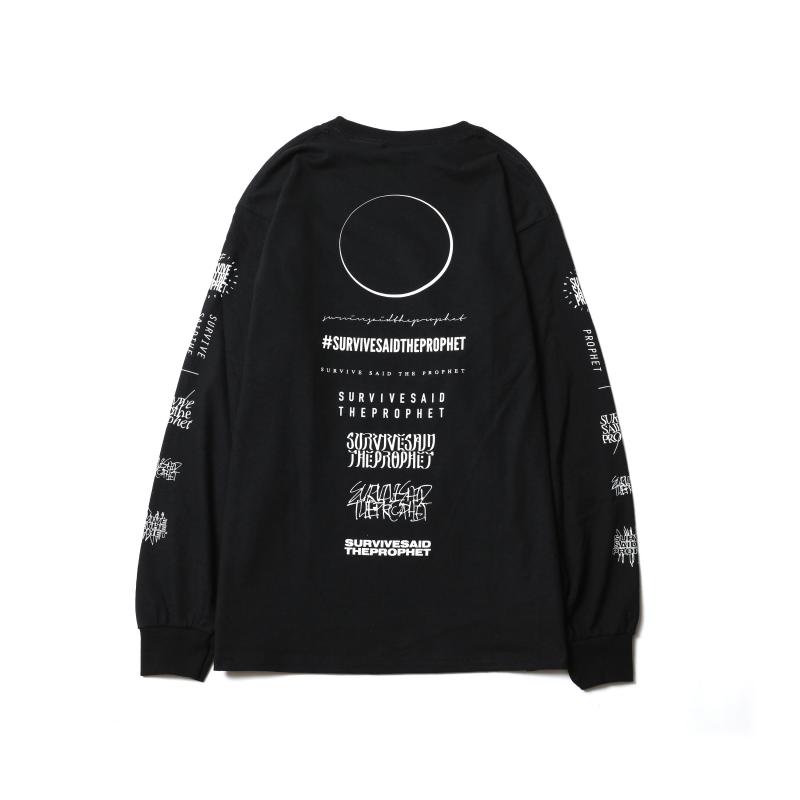 Survive Said The Prophet MIXED LOGO L/S TEE BLACK / ロック