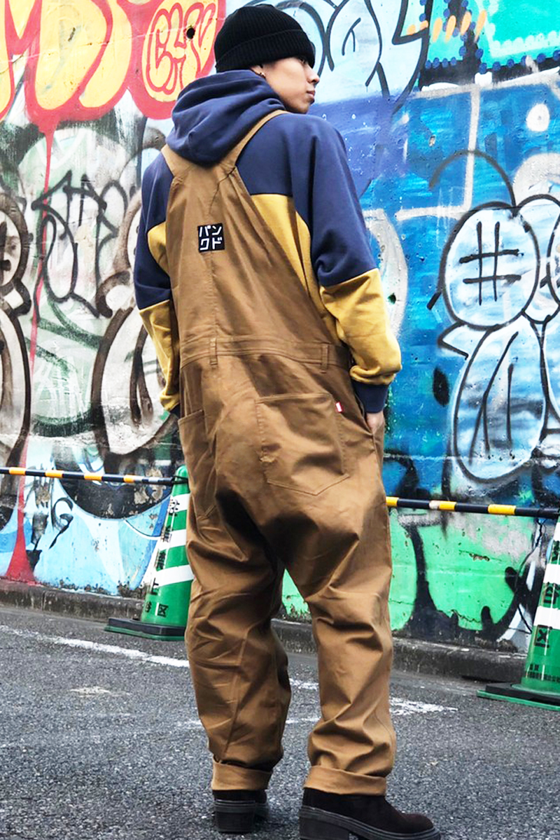 PUNK DRUNKERS パンクドオーバーオール - BEIGE / ロックファッション