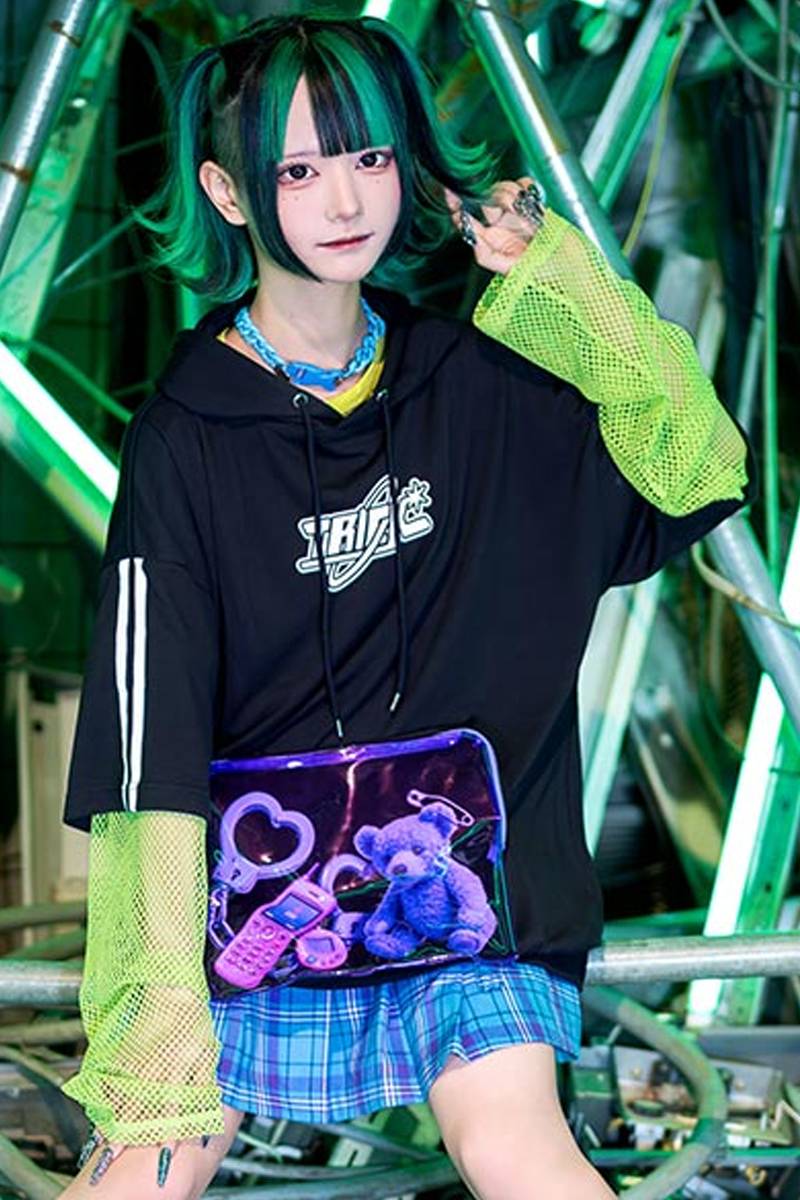 LISTEN FLAVOR(リッスン・フレーバー) トリックベア 推し活パーカー