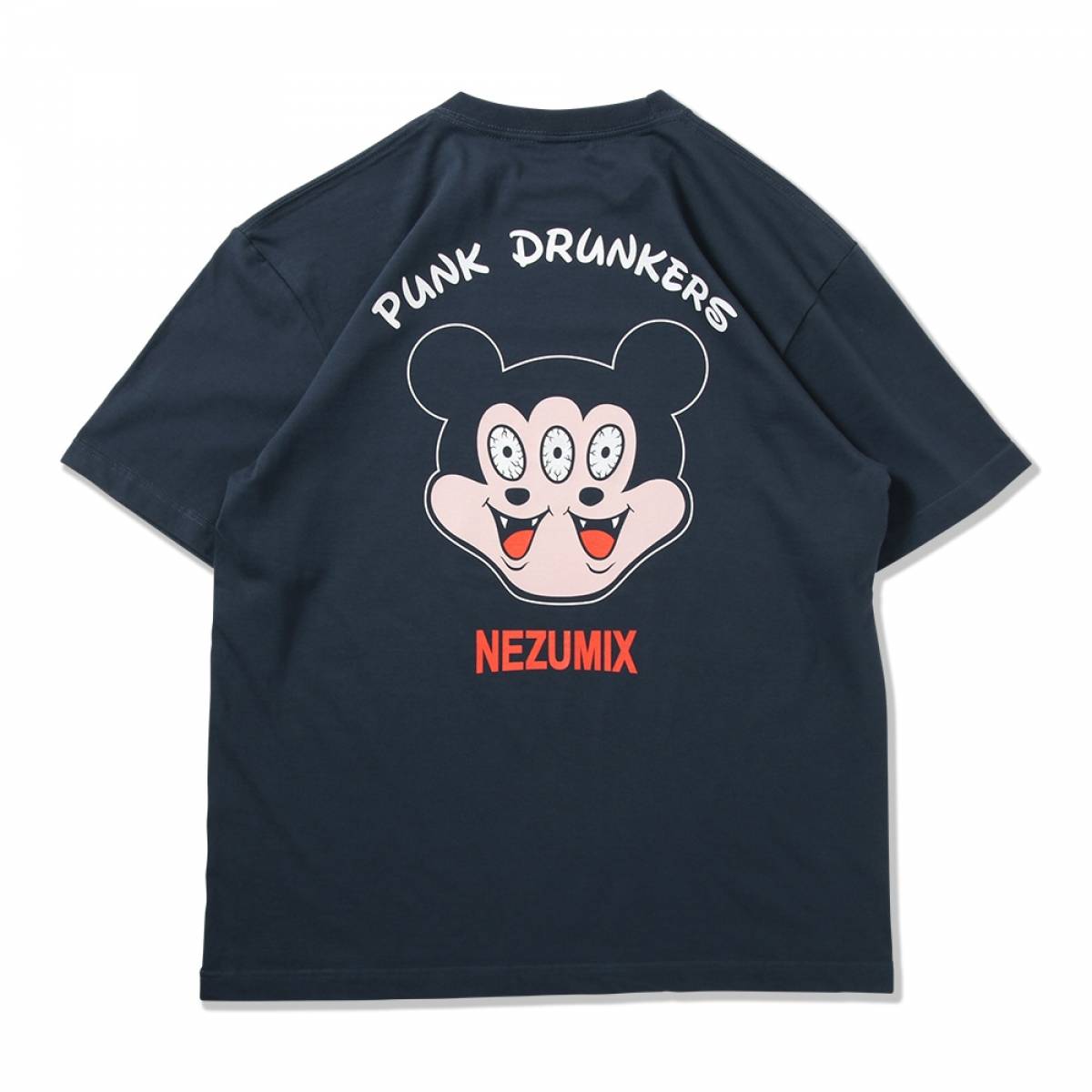 予約商品】PUNK DRUNKERS (パンクドランカーズ）NEZUMIX.TEE - SLATE