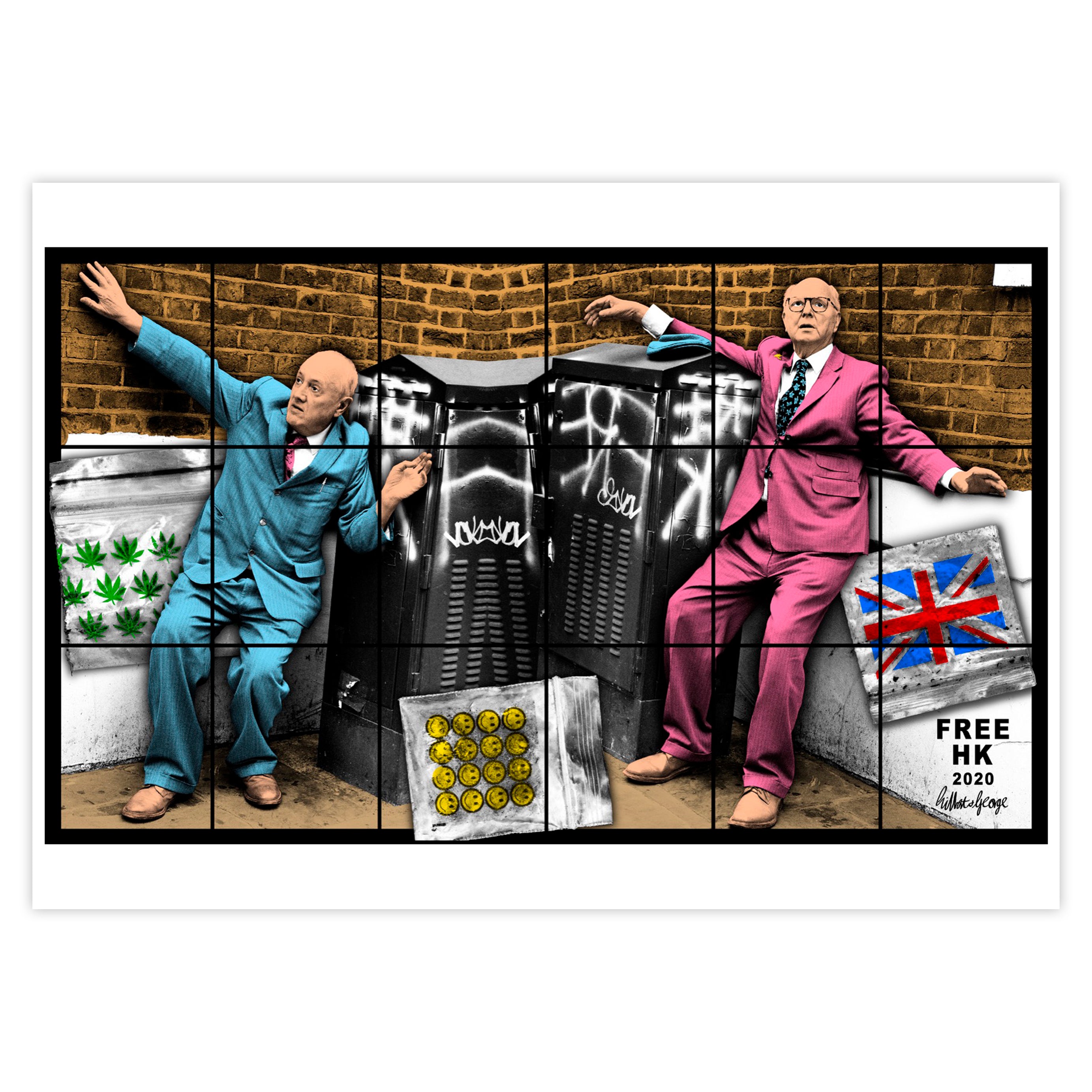 GILBERT & GEORGE ART POSTCARDS SET (OF 16) – The Gilbert and
