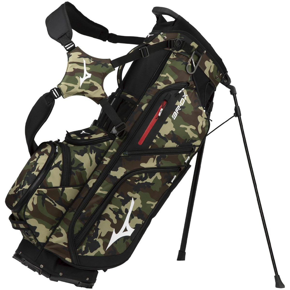 dショッピング |ミズノ MIZUNO BR-DX スタンドキャディバッグ ホワイト