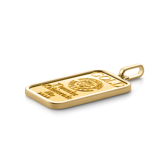 純金20gコインバー ペンダントトップ | 高品質 金・プラチナ