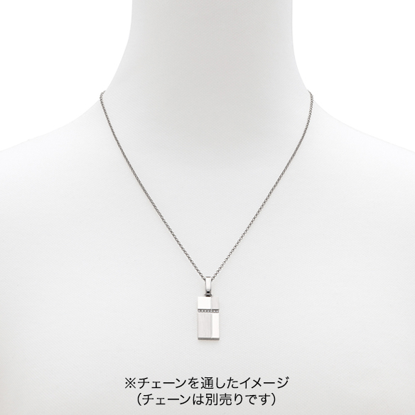 プラチナ ダイヤモンド ペンダントトップ（リバーシブル） | 高品質 金