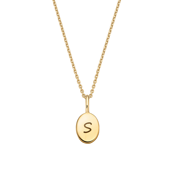 K18イエローゴールド ペンダント イニシャルS | 高品質 金・プラチナ