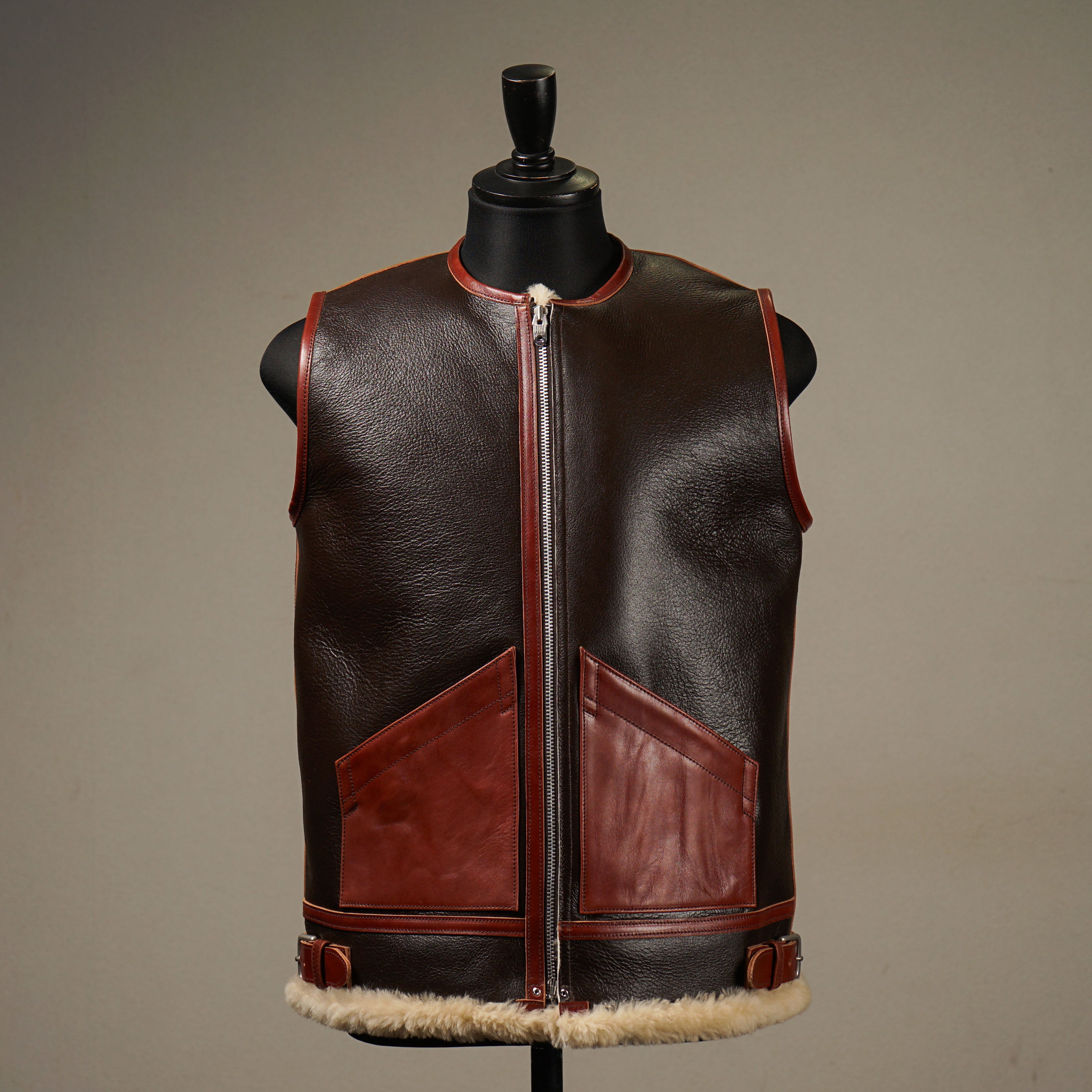 THIRTEEN CROWS - MOUTON FLIGHT VEST / OC5302 – GLADHAND & Co.