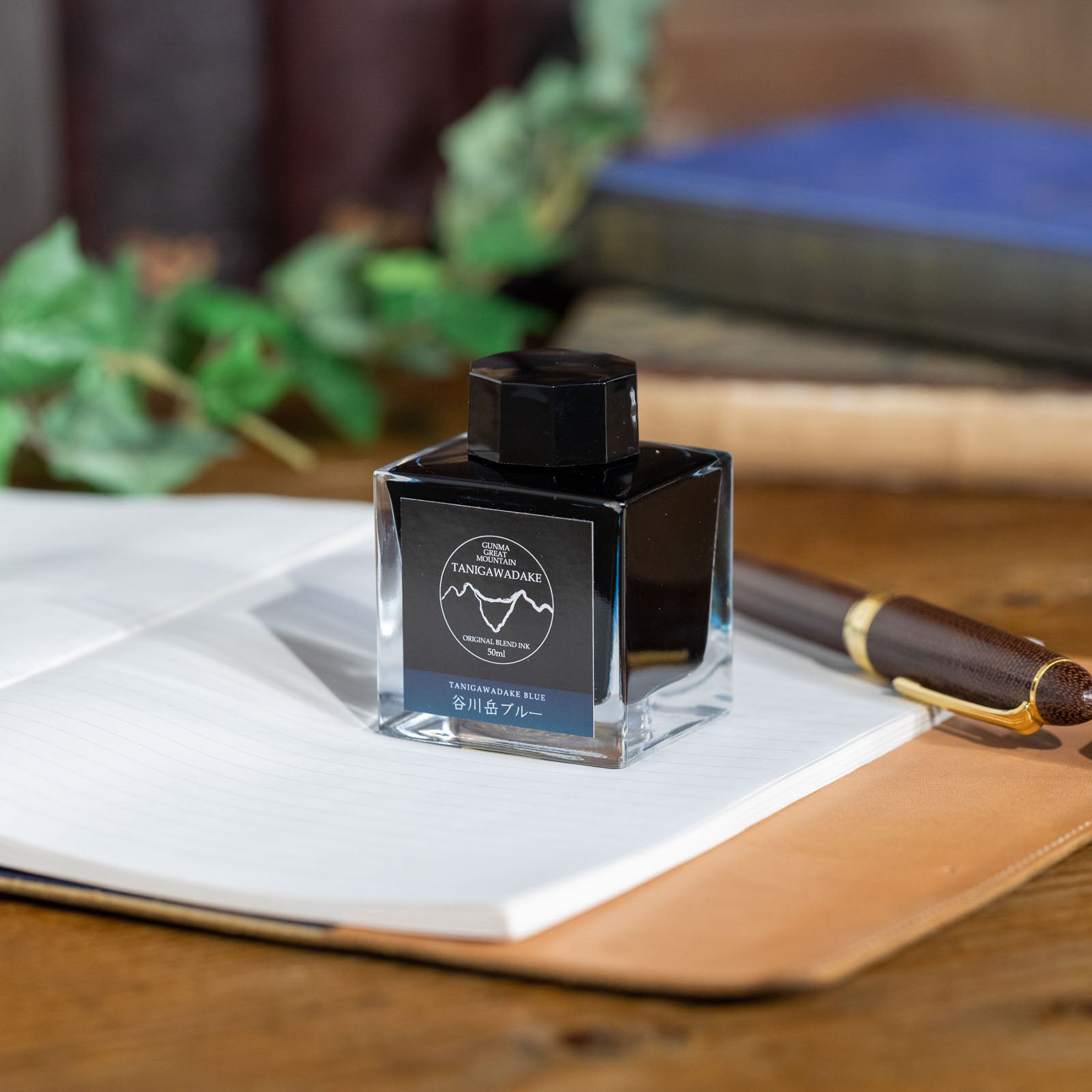 谷川岳ブルー ◇群馬【ジョイフル本田×SAILOR オリジナル 万年筆インク