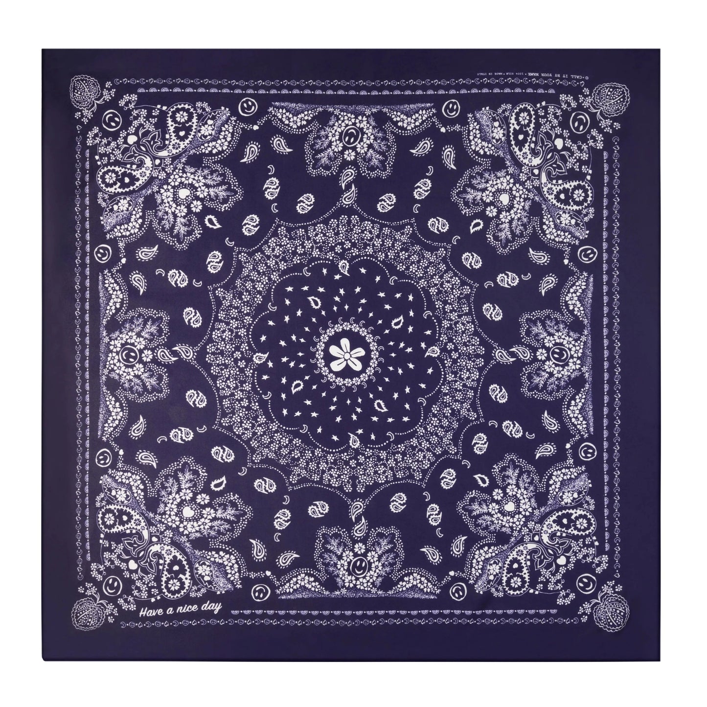 コール イット バイ ユア ネーム】シルク バンダナ – GQ SHOP