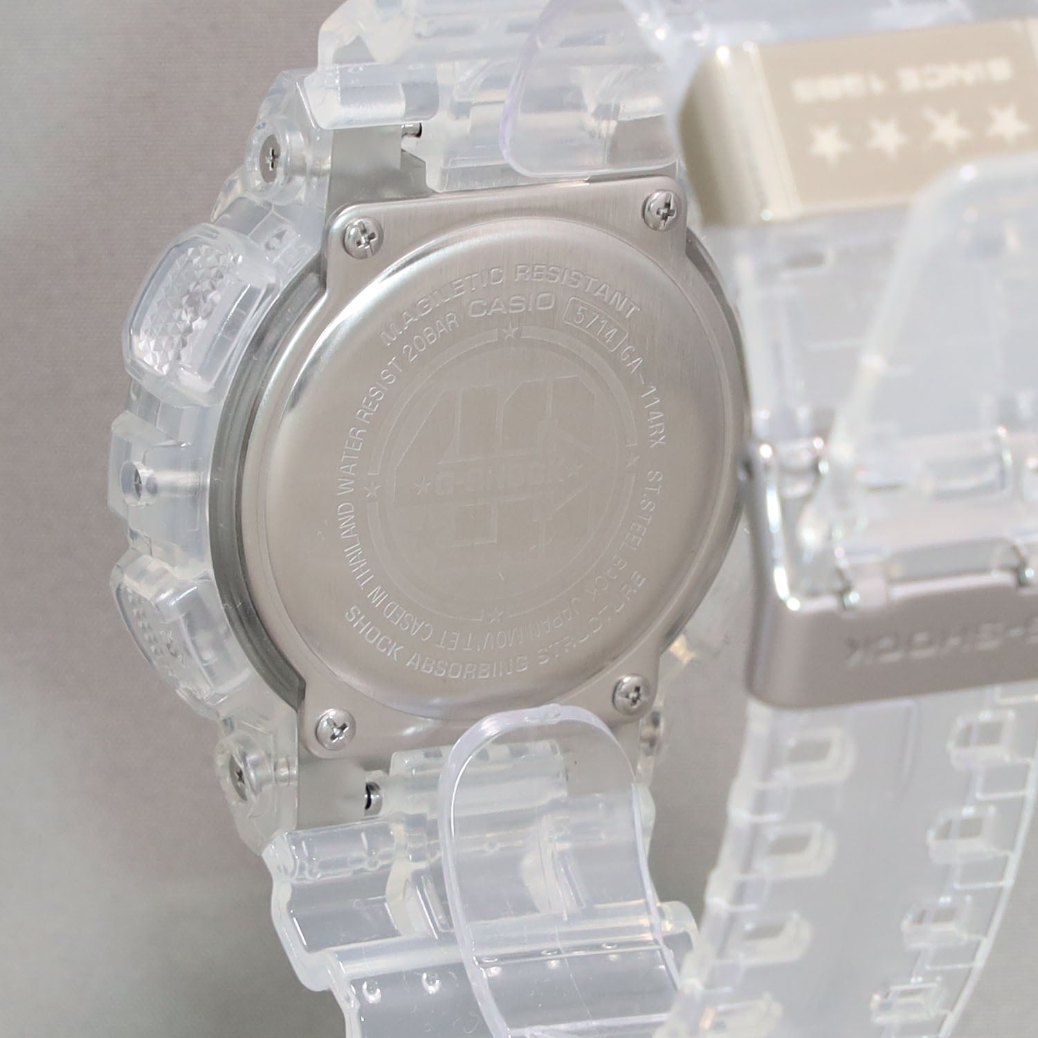 Gショック】40th Anniversary CLEAR REMIX / GA-114RX-7AJR – GQ SHOP