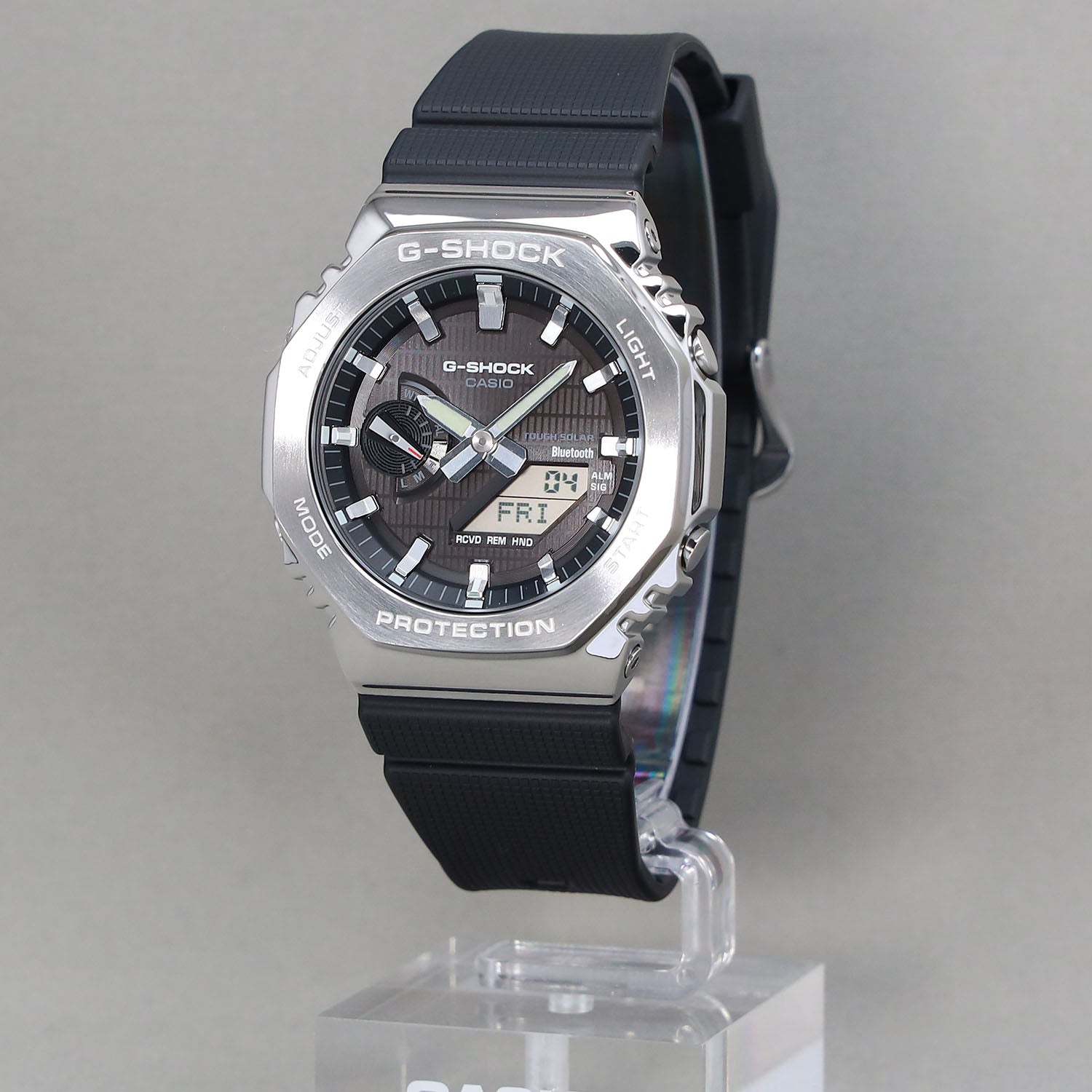 Gショック】メタルベゼル / スマートフォンリンク＆タフソーラー / GBM