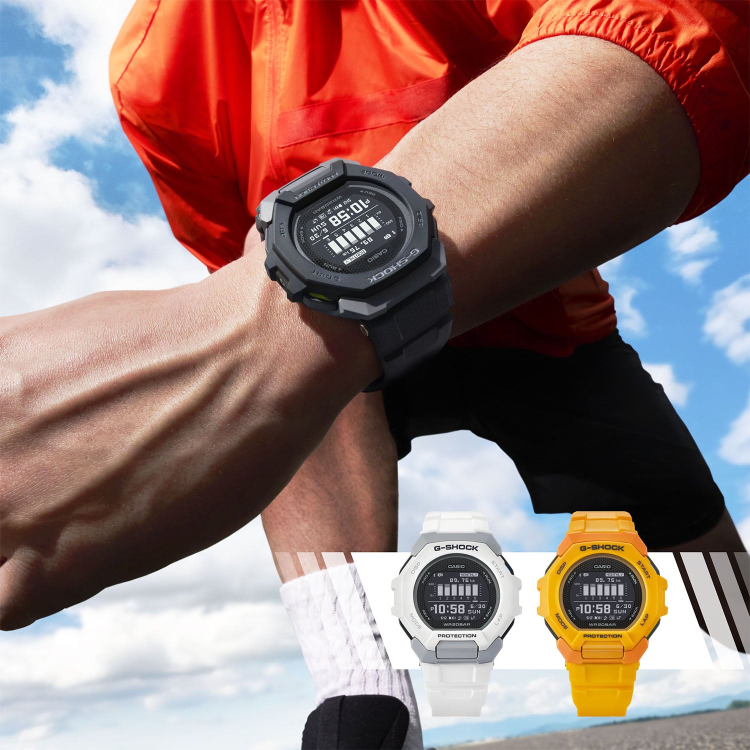 Gショック】G-SQUAD(ジー・スクワッド) / GBD-300-1JF – GQ SHOP