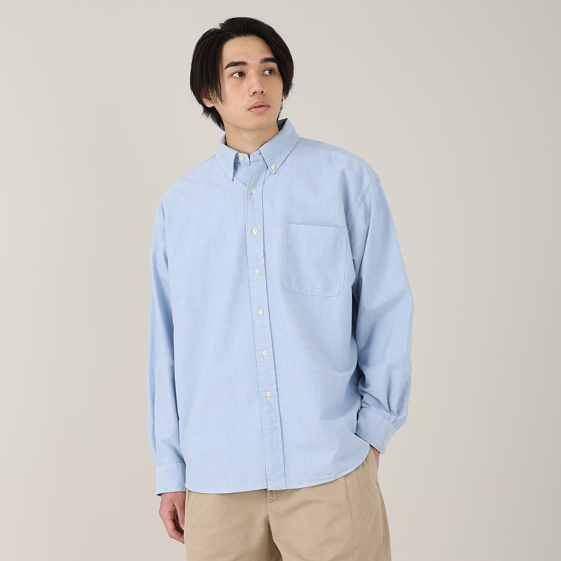 ポロ ラルフ ローレン】ビッグ フィット ボタンダウン シャツ – GQ SHOP