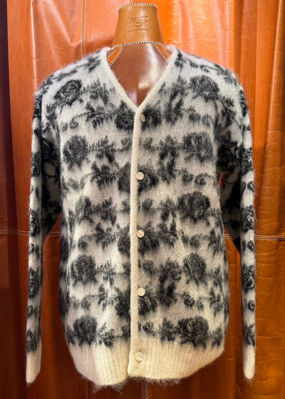 Hummingbirds'hill shop / Needles Mohair Cardigan - Rose