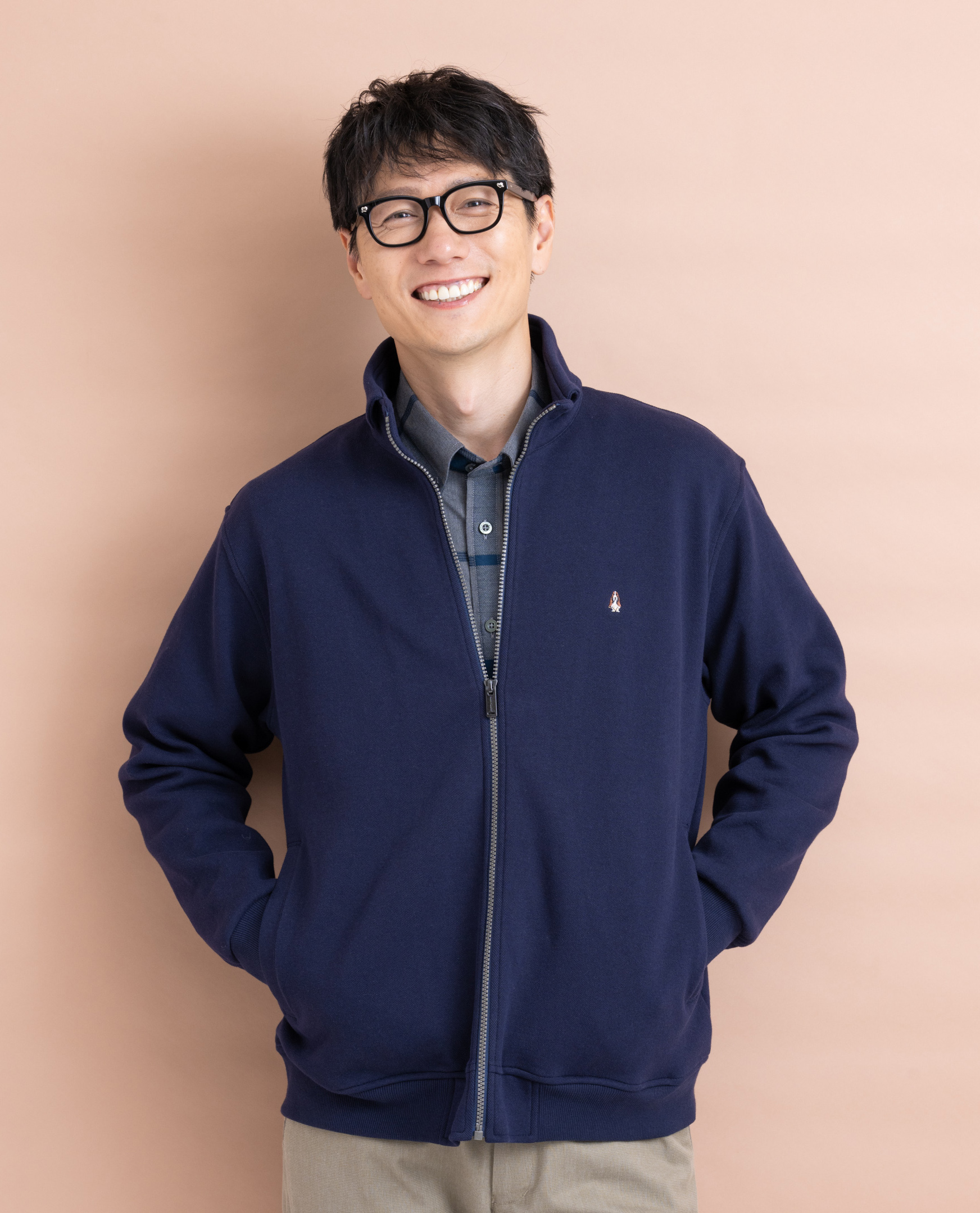 ミニショールカラー全開ZIPブルゾン - ハッシュパピーアパレル公式通販