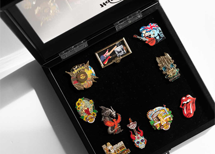 希少】Hard Rock Cafe London Crown Pins 未使用 希少】Hard Rock Cafe