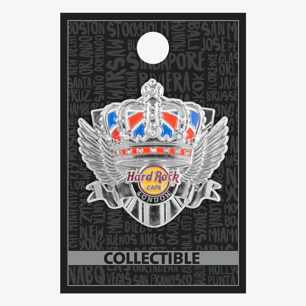 London Crown Pin | Online Rock Shop