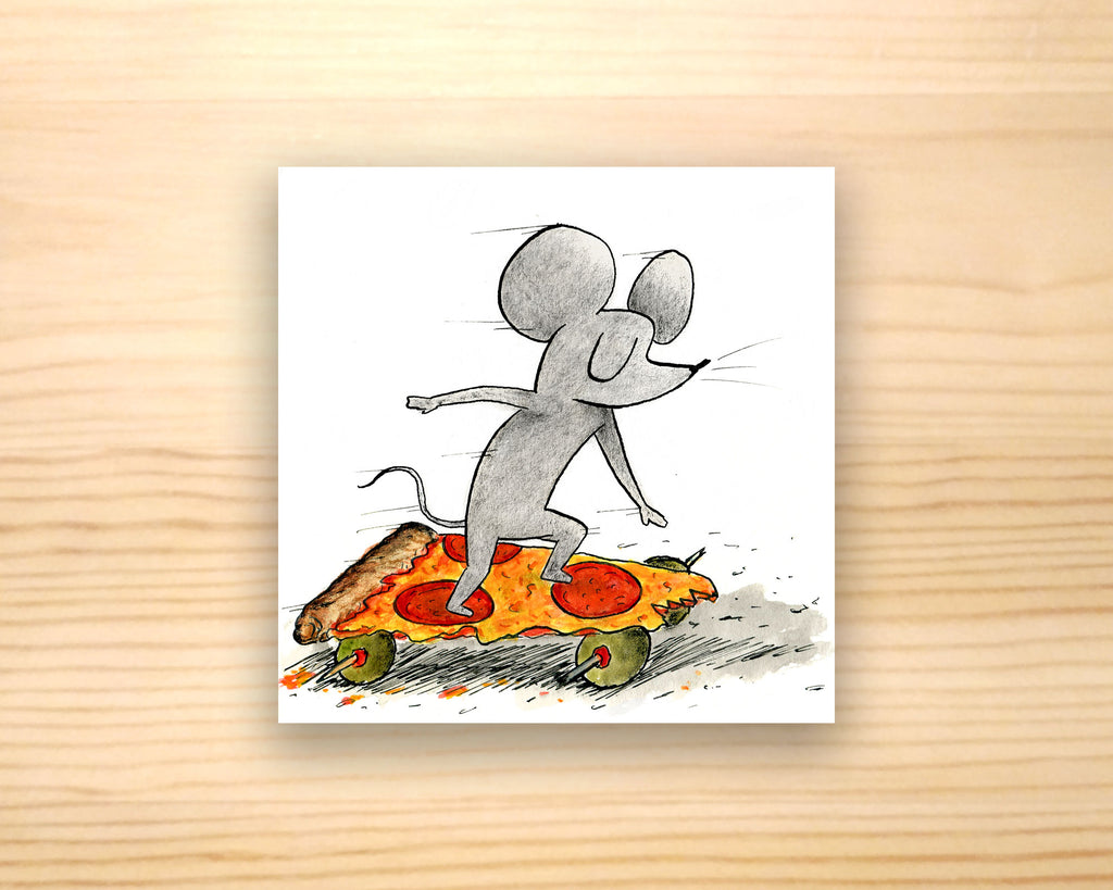 Radical Rat! 5x7 print – heyitsmeu