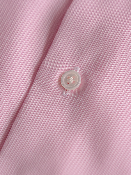 ドレスシャツ,スリムフィット,ピンク無地,オックス「ITAL STYLE SHIRT