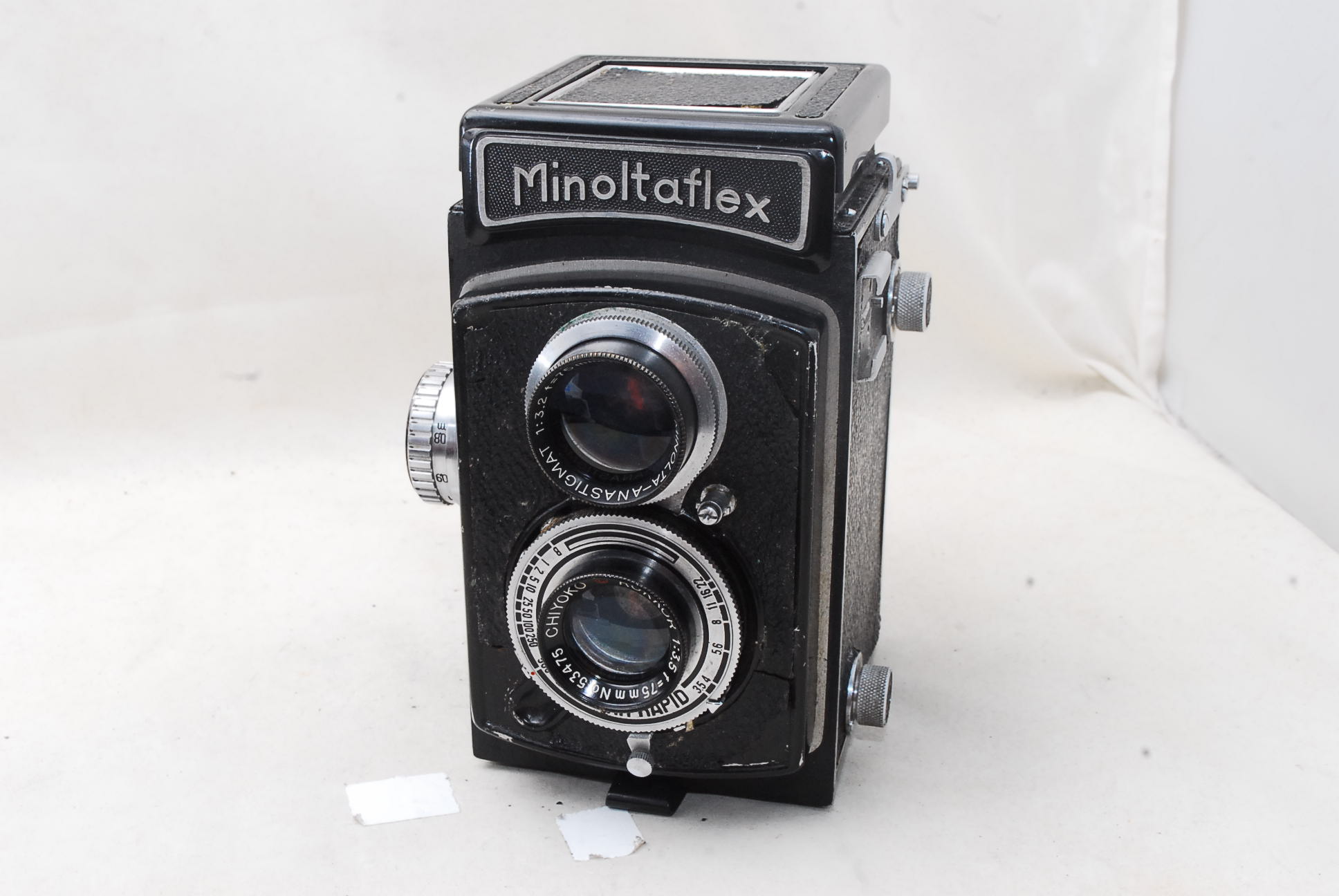 Minoltaflex II 6×6 TLR Film Camera Chiyoko Rokkor 75mm F3.5 Lens