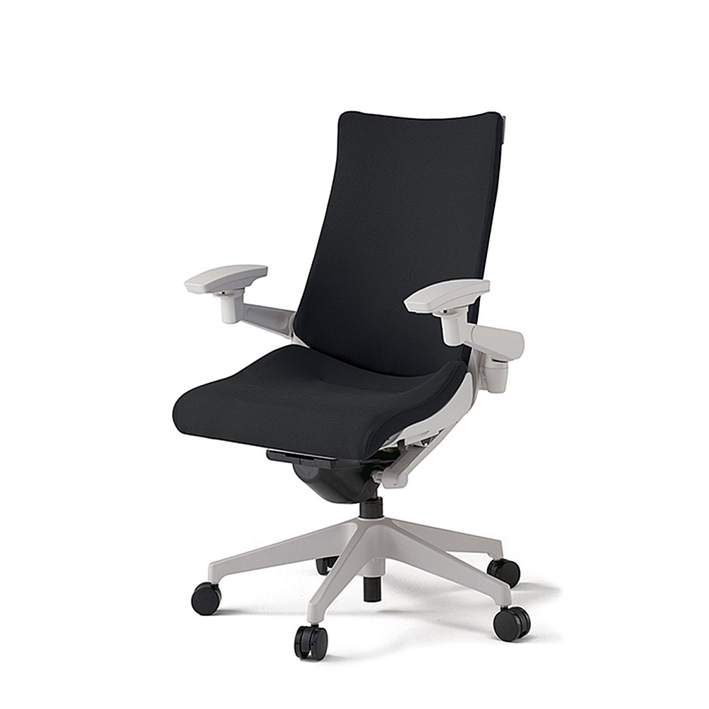 アクトチェア プレーンクロスバック KG-437PS-GNT1｜オフィスチェア