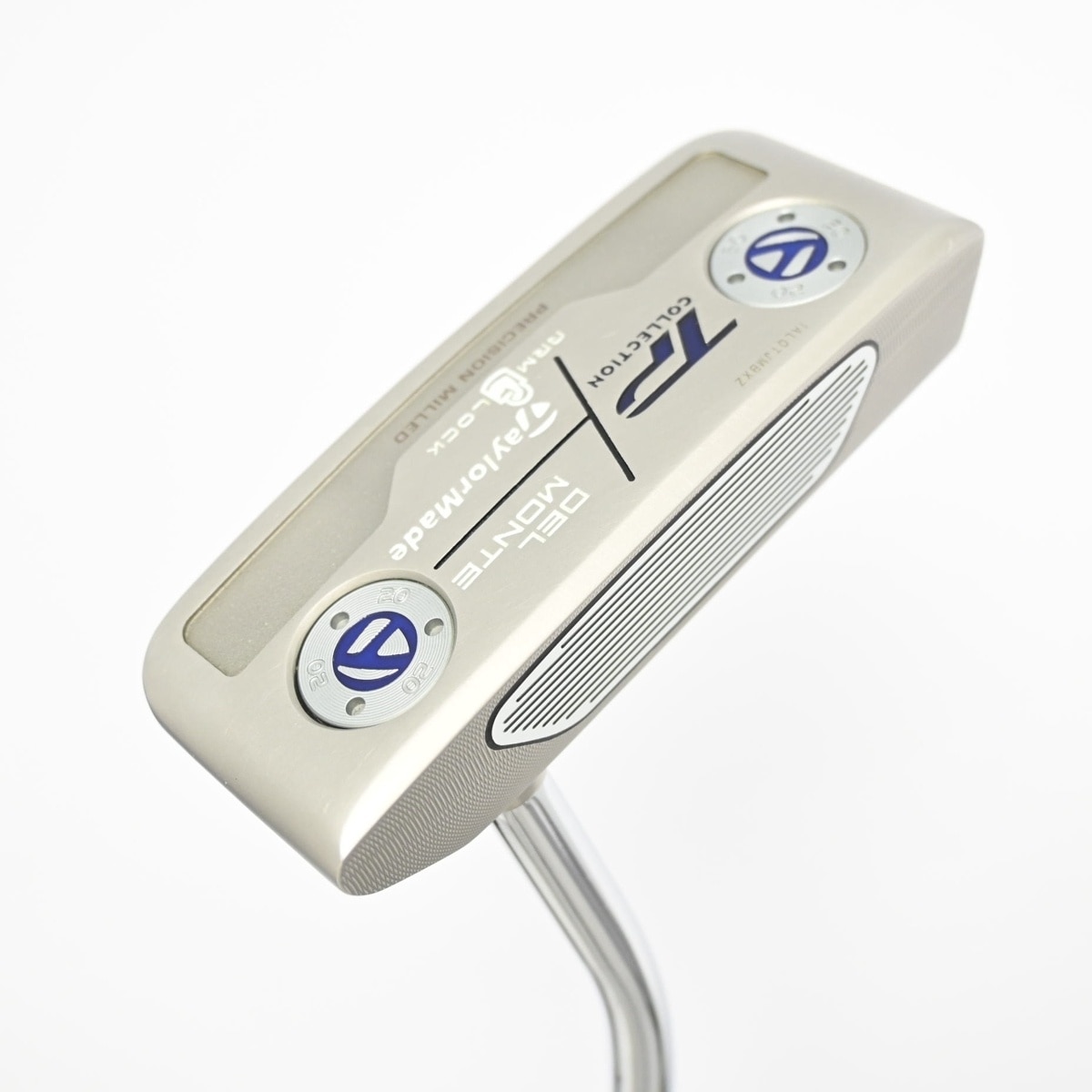 中古】TP ﾊｲﾄﾞﾛﾌﾞﾗｽﾄ DELMONTE ｱｰﾑﾛｯｸ パター (テーラーメイド) TP