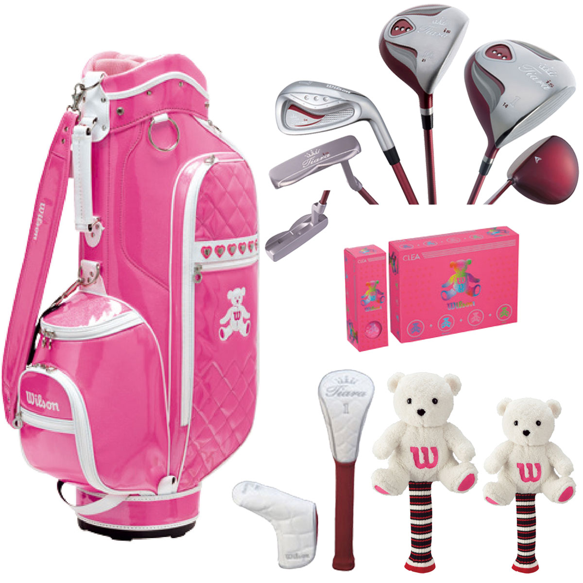 セール・アウトレット】ティアラ クラブセット(6本セット) レディス