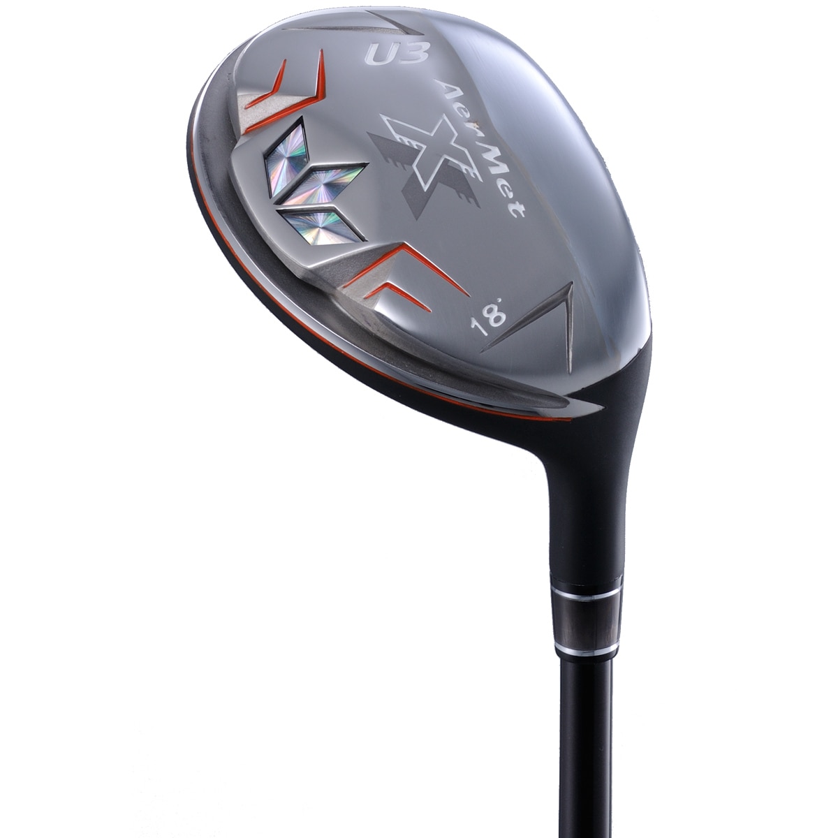 AerMet X ユーティリティ クロムオレンジシャフト(ユーティリティ