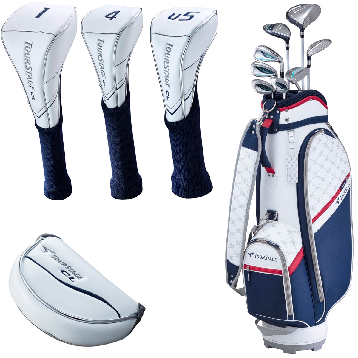 TOURSTAGE CL クラブセット(8本セット) レディス(クラブセット（単品
