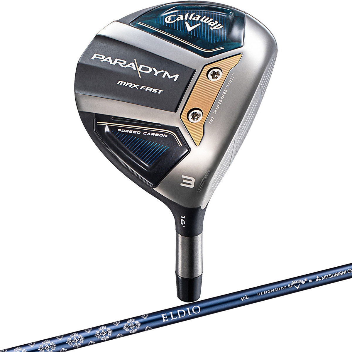 パラダイム MAX FAST フェアウェイウッド ELDIO 40 for Callaway
