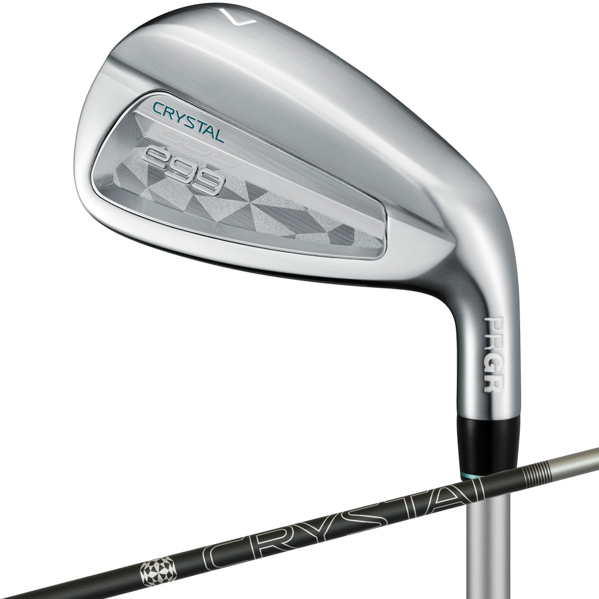 CRYSTAL egg アイアン(4本セット) CRYSTAL egg専用シャフト レディス