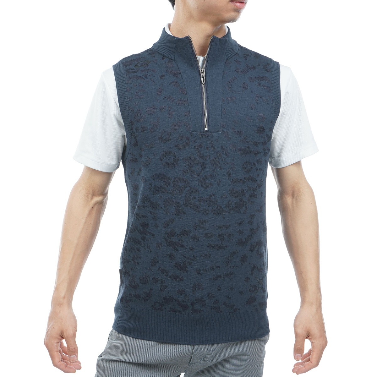 スカル ストレッチ SPOTTED ジャカードベスト(ベスト)|Skull